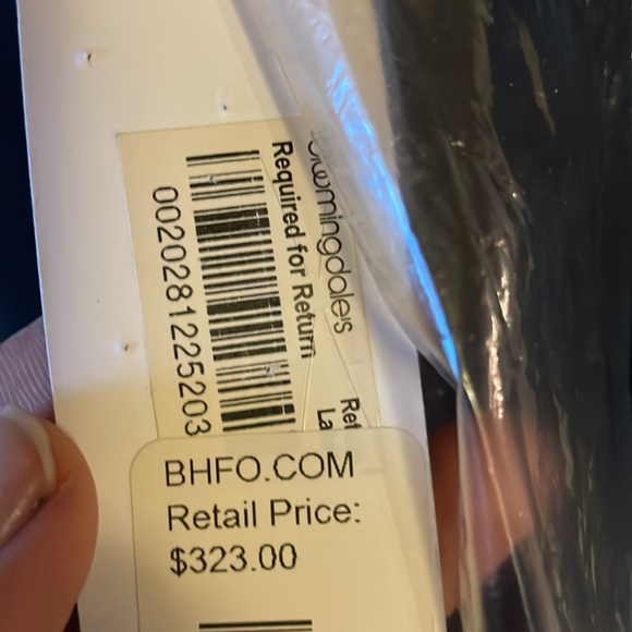 CYNTHIA VINCENT embellished black padded bra slip dress sz6 NWT $323 - Picture 5 of 7